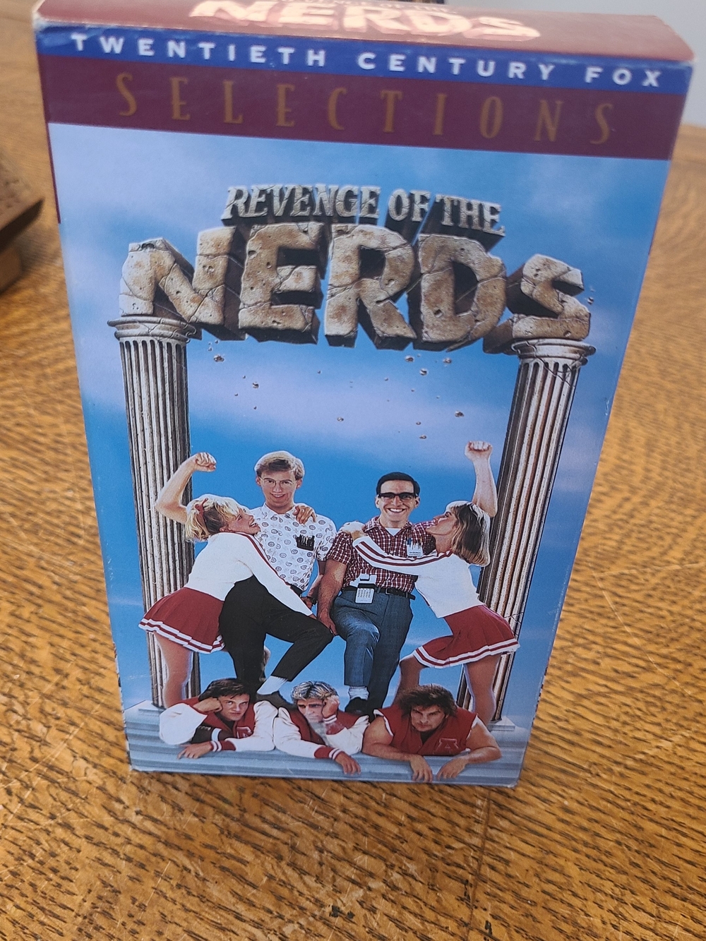 Revenge of the Nerds VHS Tape - Blue
